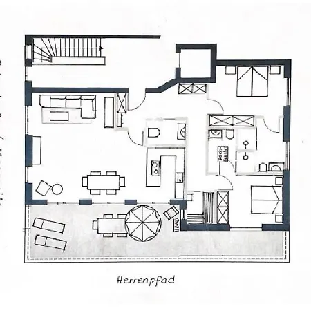 Penthouse Wangerooge, Gigantischer Meerblick Apartment *
